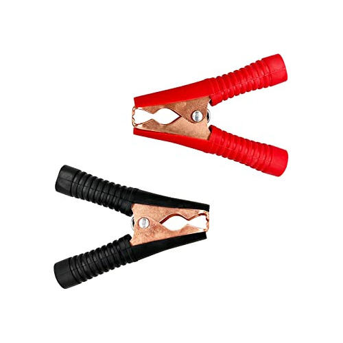 2 Piezas De Pinzas De Cocodrilo Batería De 90 Mm De La...