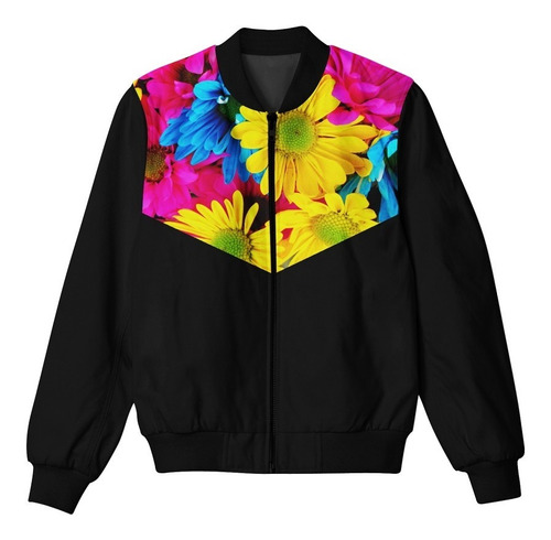 Campera Bomber Flores, Mowi 10