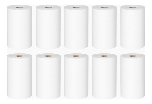 10 Rollo Papel De Termica Para Mini Impresora 57mm X 3m Rollo Termico