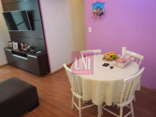 Imagem 1 de 12 de Apartamento Com 2 Dormitórios À Venda, 50 M² Por R$ 245.000 - Parque Erasmo Assunção - Santo André/sp - Ap1909