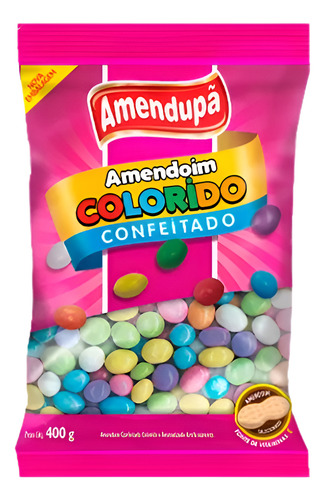 Amendoim Colorido Amendupa 400g