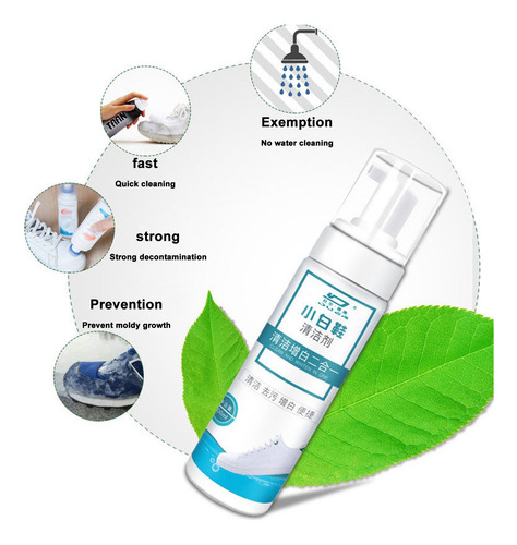 Escova De Remoção De Manchas De Bolhas Brancas Shoe White Sh