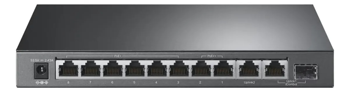 Switch Tp-link Gigabit Ethernet Tl-sg1210pp 10puertos 10
