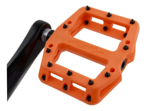 Pedales Para Ciclismo Mtb Fibra De Nylon Marca Mzyrh 9/16