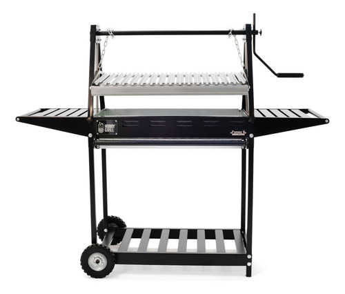 Hobby Grill Asador De Carbón Pampa Ii Black Color Negro