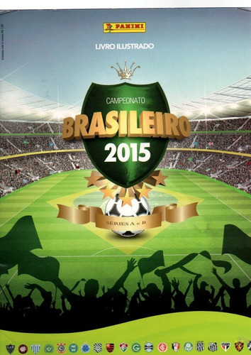 Álbum De Figurinhas Campeonato Brasileiro 2015 Séries A & B