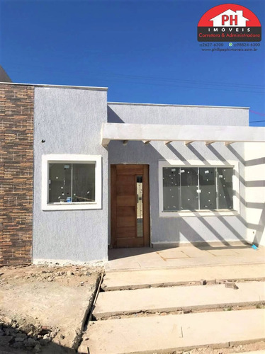 Imagem 2 de 7 de Lindo Imóvel Recém Construído Com 80 M² No Recanto Do Sol - 2 Quartos - 1851