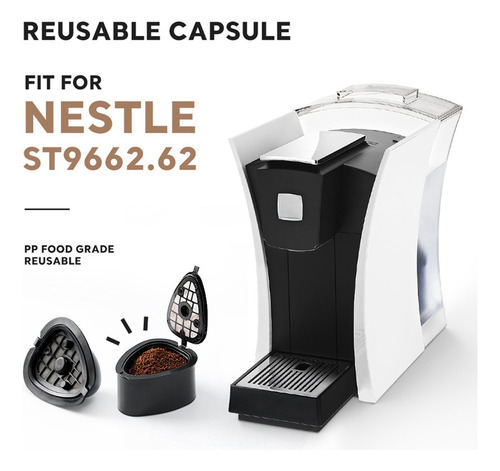 . 2 Cápsulas De Café 2 En 1 Para Máquina Nestle 9662.62,