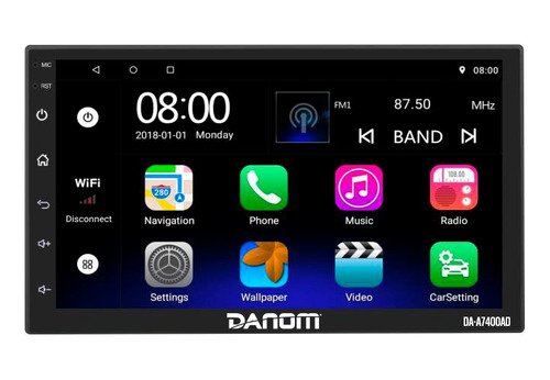 Pantalla Multimedia Android Danom De 7 Pulgadas 7400ad