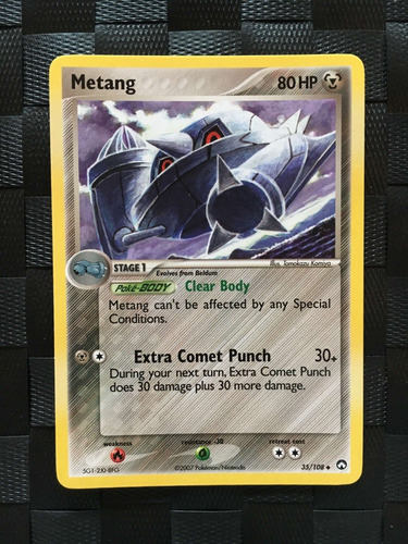 Cartas Pokemon Metang 35/108 Ex Power Keepers