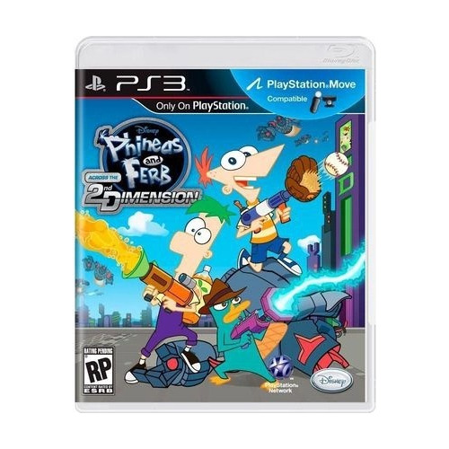 Phineas And Ferb Across The 2nd Dimension Ps3 Fisico