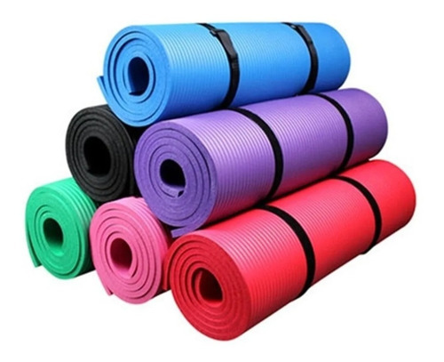 Mat 10 Mm Yoga Pilates Extra Grueso, Largo