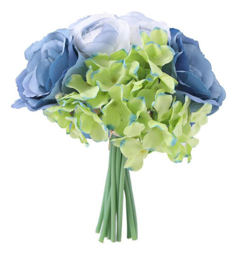 Ramo Magnífico De Flor Florero Bricolajes De Azul