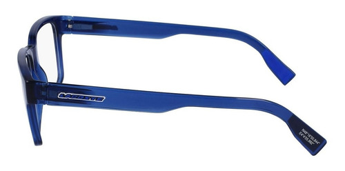 Lentes Lacoste L2927 400 Azul Translucido Oftalmico Color Azul Translucido 400