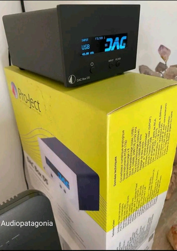 Dac Conversor Pro-ject Dac Box Ds -audiopatagonia- Negro