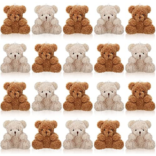 Chivao 20 Pcs Plush Mini Oso 4 Juguetes De Animales De Oso P