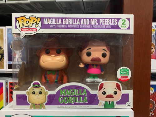 Funko Pop Magilla Gorilla And Mr Pebbles Funko Shop 3000 Pz