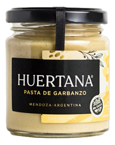 Pasta De Garbanzos Huertana - Hummus- 170g (origen Mendoza)
