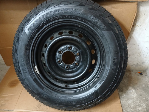 Pneu Estepe 265/65r17 Ford Ranger 2015 2020 Preto (Usado)