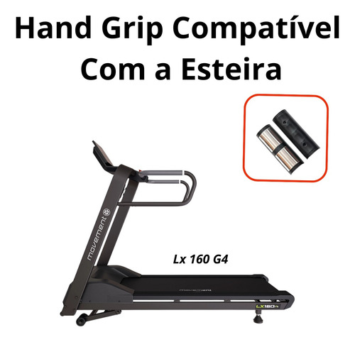 Hand Grip Sensor Para Esteira Lx 160 G4 Movement Original