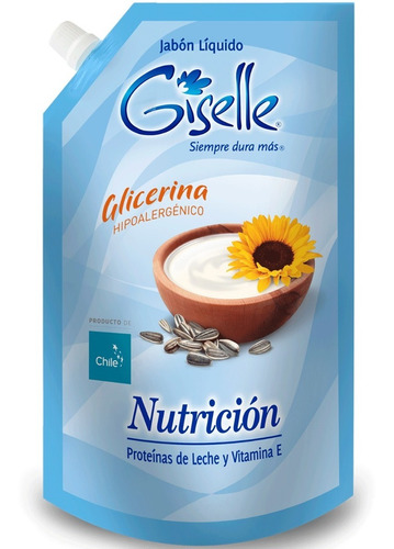  Jabón Líquido Giselle Nutrición 750 Ml