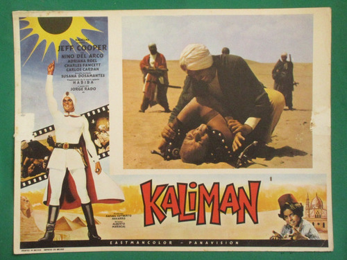 Kaliman El Hombre Increible Jeff Cooper Cartel De Cine 3