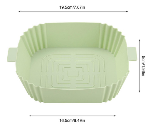 Olla De Silicona Para Freidora De Aire Bandeja Para Hornear