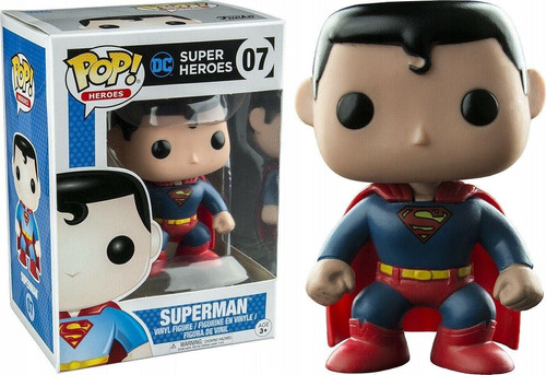 Superman Dc Super Heroes Funko Pop! 07