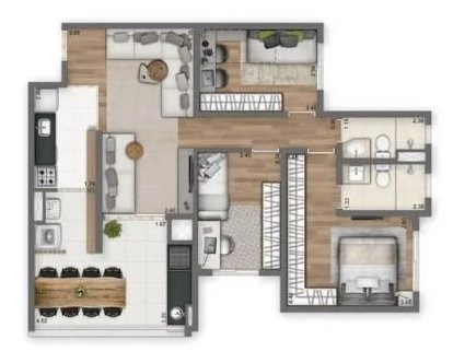 Imagem 15 de 21 de Apartamento Residencial Para Venda, Vila Andrade, São Paulo - Ap8281. - Ap8281-inc