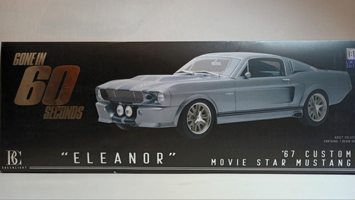 Mustang 1967 Eleanor 60 Seg. Película Escala 1 12 Greenlight