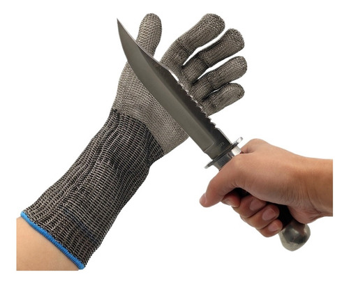 Guantes Manga Larga Acero Inoxidable Carnicero Cocina