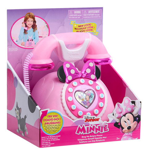 Teléfono De Juguete Just Play Disney Junior Minnie Mouse Rin