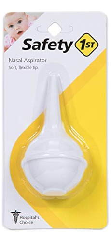 Safety 1st Aspirador Nasal Para Recién Nacidos, Blanco, Tall