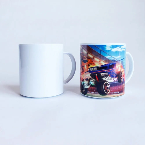 Imagen 5 de 10 de Tazas Para Sublimar Polimero Blanco X36 + Conformador Metal