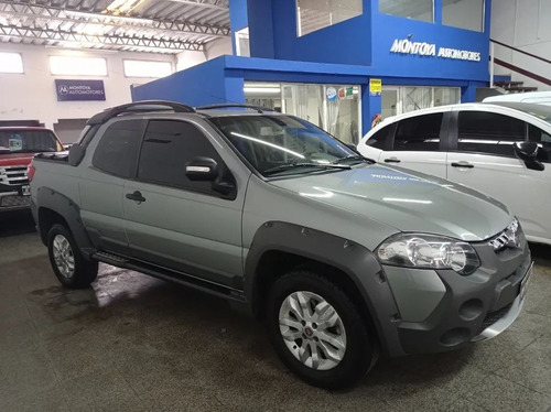 Imagen 2 de 8 de Fiat Strada Adventure Mod 16 Locker Seg D/cab Inmaculada
