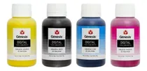 Comprar Kit 4 Cores Tinta Sublimatica Gênesis Sublidesk 100ml Tinta Pretou002Famarelou002Fcianou002Fmagenta