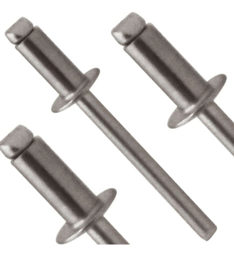 Rebite Pop De Repuxo Aço Inox 304 - 512 (4.8x12) Com 100pça