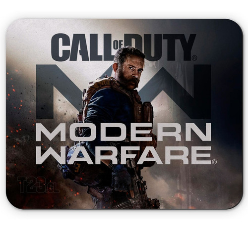 Mouse Pad Gamer Call Of Duty - Cod 21 X 17 Cm