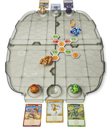 Bakugan Battle Matrix Sharktar Geogan Rising Spin Master