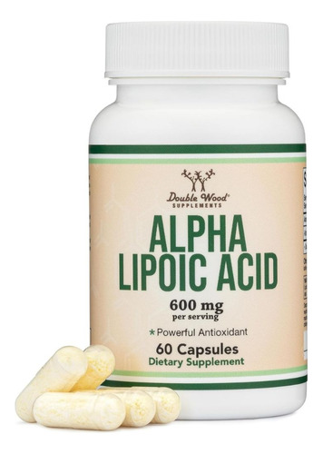 Acido Alfa Lipoico 600 Mg 60cap