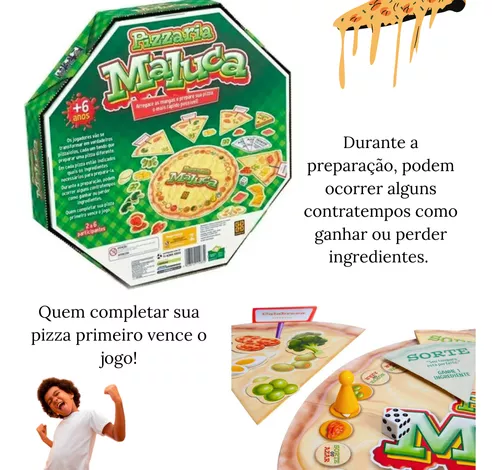 Jogo Pizzaria Maluca - Grow