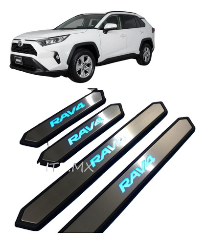 Embellecedores Led Toyota Rav4 2019 2020 Accesorios