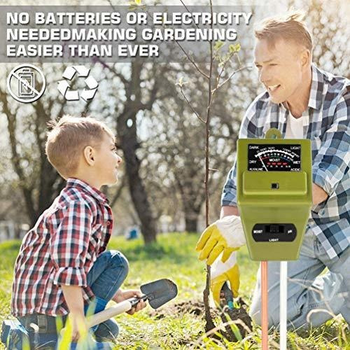 Vancon Soil Moisture Meter 3 In 1 Light Ph For Plant