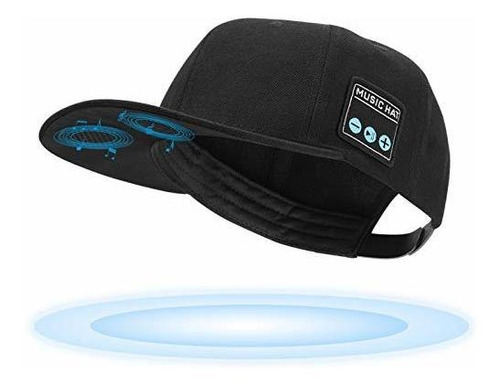 Bluetooth Inalámbrico 5 0 Sombrero De Altavoz Gorra Co...