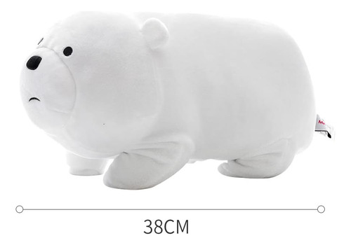 Miniso We Bare Bears Peluche Polar Color Blanco