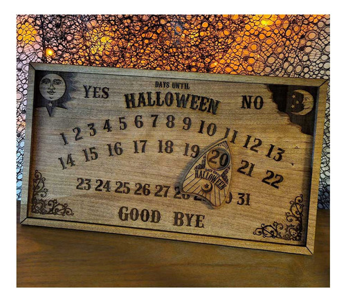 Countdown Board With Magnetic Effect Halloween Magnetic Cou