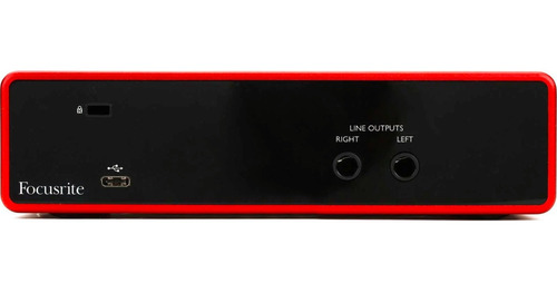 Interfaz De Grabación Placa Usb Focusrite Scarlett 2i2 3 Gn
