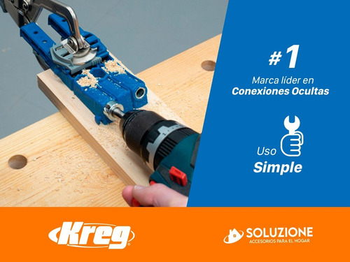 Combo Plantilla Kreg Jig 320 + Prensa De Sujeción 2 Micro