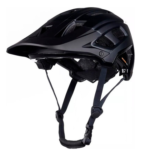 Casco Bicicleta Mtb Enduro Xco Gud Volcano Ciclismo Color Negro Talle M