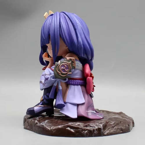 Figuras De Acción Anime Genshin Impact Raiden Shogun De 14 C